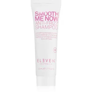 Eleven Australia Smooth Me Now Anti-Frizz Shampoo Shampoo gegen strapaziertes Haar 50 ml
