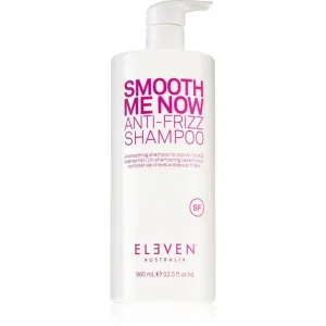 Eleven Australia Smooth Me Now Anti-Frizz Shampoo Shampoo gegen strapaziertes Haar 960 ml
