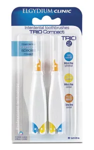 Elgydium Clinic Trio Compact Mix Zahnbürste für die Zahnzwischenräume 1,9-3,5 mm 6 St