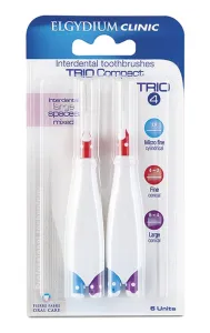 Elgydium Clinic Trio Compact Mix Zahnbürste für die Zahnzwischenräume 1,9-6 mm 6 St