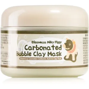 Elizavecca Milky Piggy Carbonated Bubble Clay Mask tiefenreinigende Gesichtsmaske für problematische Haut, Akne 100 g