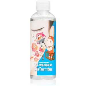 Elizavecca Milky Piggy Hell-Pore Clean Up AHA Fruit Toner Tonikum zur Reduktion geweiterter Poren mit Peelingeffekt 200 ml