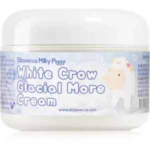 Elizavecca Milky Piggy White Crow Glacial More Cream feuchtigkeitsspendende Creme für strahlenden Glanz 100 ml