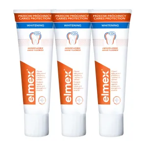 Elmex Aufhellende Zahnpasta Caries Protection Whitening 3 x 75 ml