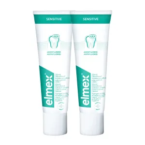 Elmex Zahnpasta für empfindliche Zähne Sensitive Duopack 2 x 75 ml