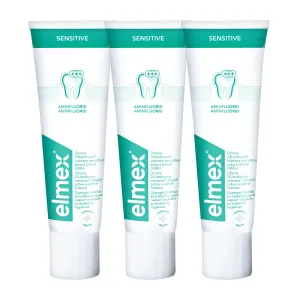 Elmex Zahnpasta für empfindliche Zähne Sensitive 3 x 75 ml