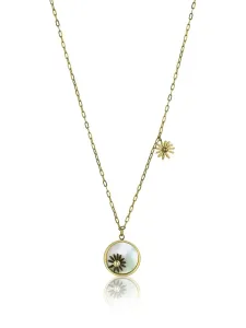 Emily Westwood Bezaubernde vergoldete Perlenkette Ariella EWN23048G