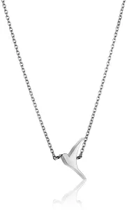 Emily Westwood Elegante Halskette aus Stahl mit einer Taube WN1005S