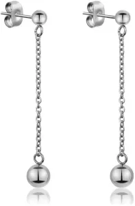 Emily Westwood Lange Ohrringe aus Stahl WE1019S