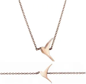Emily Westwood Luxuriöses Tauben-Halsketten- und Armband-Set WS002R