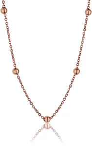 Emily Westwood Rosa vergoldete Halskette WN1017R