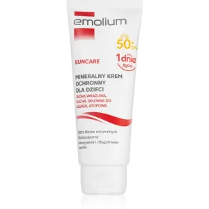 Emolium Sun Care ralisierende schützende Creme für das Gesicht und Körper für Kinder SPF 50+ 50 ml
