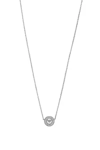 Emporio Armani Glänzende Silberkette mit kubischen Zirkonia EG3585040