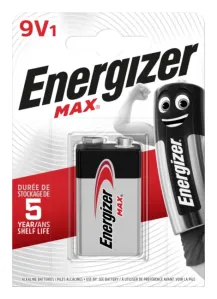 Energizer MAX Alkalibatterie 9V 522, 1St