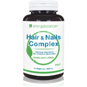 EnergyBalance Hair & Nails Complex Vitamin-Komplex für Haare, Nägel und Haut 60 KAP
