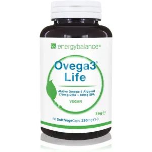 EnergyBalance Ovega3 DHA+EPA Algenöl Aminosäurekomplex vegan 60 KAP