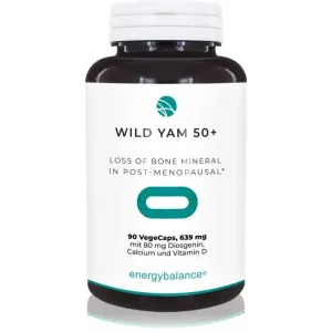 EnergyBalance Wild Yam 50+ Nahrungsergänzungsmittel zur Unterstützung des hormonellen Gleichgewichts 90 KAP