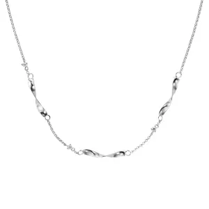 Engelsrufer Elegante Silberkette mit Zirkonia Twist ERN-TWIST-ZI