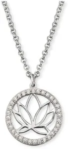 Engelsrufer Silberkette mit einer Lotusblüte ERN-LOTUS-ZI