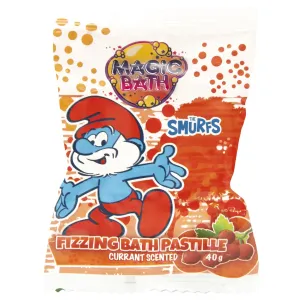 The Smurfs Magic Bath Powder Foam Maker Brausekugeln zum Baden für Kinder Lime, Orange, Strawberry 9x18 g