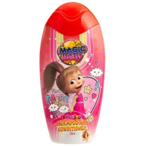 Masha & The Bear Magic Bath Shampoo and Conditioner Shampoo und Conditioner 2 in 1 für Kinder 200 ml