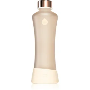 Equa Glass Wasserflasche mit Matt-Effekt Farbe Ginger 550 ml