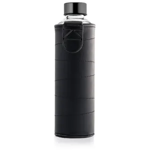 Equa Mismatch Wasserflasche + Kunstlederhülle Farbe Graphite 750 ml