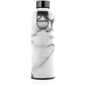 Equa Mismatch Wasserflasche + Kunstlederhülle Farbe Stone 750 ml