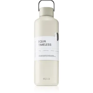 Equa Timeless Wasserflasche aus rostfreiem Stahl Farbe Off White 1000 ml