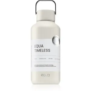 Equa Timeless Wasserflasche aus rostfreiem Stahl klein Farbe Off White 600 ml
