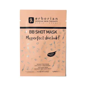 Erborian Aufhellende Gesichtsmaske BB Shot Mask (Face Sheet Mask) 14 g