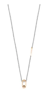 Esprit Charmante zweifarbige Halskette mit Kristall ESNL00832242
