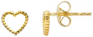Esprit romantische vergoldete Ohrringe aus Silber ESER01411200