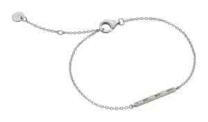Esprit Silbernes Armband mit Kristallen Joline ESBR01101117