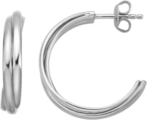 Esprit Silberne runde Ohrringe ESER01021100