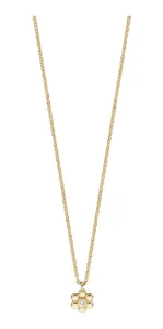 Esprit Zarte vergoldete Halskette mit einer Blume ESNL01741242