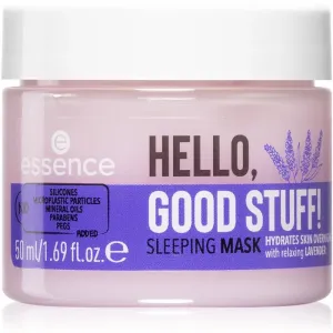 Essence Hello, Good Stuff! feuchtigkeitsspendende Maske für die Nacht 50 ml