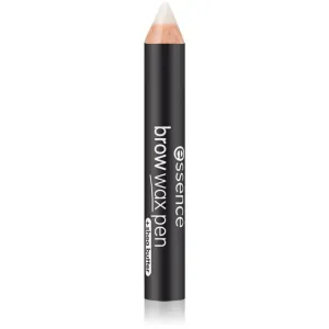 Essence Brow Wax Pen Fixierwachs für die Augenbrauen im Stift Farbton 01 transparent 1,2 g