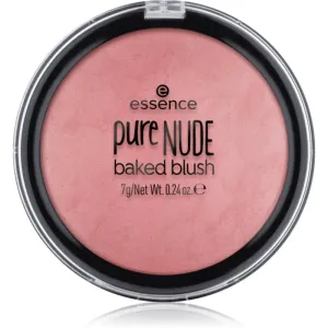 Essence pure NUDE baked Puderrouge Farbton 07 Cool Coral 7 g