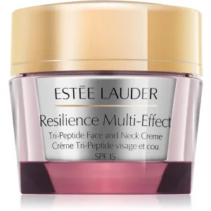 Estée Lauder Pflegende Gesichts- und Dekolletécreme für trockene Haut SPF 15 Resilience Multi-Effect (Tri Peptide Face And Neck Creme) 50 ml