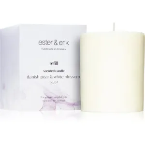 ester & erik scented candle danish pear & white blossom (no. 04) Duftkerze Ersatzfüllung 350 g
