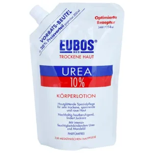 Eubos Dry Skin Urea 10% feuchtigkeitsspendende Bodylotion für trockene und juckende Haut Ersatzfüllung 400 ml