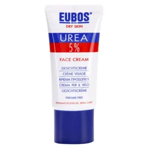 Eubos Dry Skin Urea 5% intensive, hydratisierende Creme für das Gesicht 50 ml