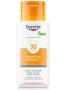 Eucerin Extra leichte Lotion zum Bräunen Sensitive Protect SPF 30 (Extra Light Sun Lotion) 150 ml