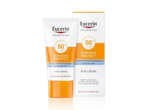 Eucerin Hochschützende Sonnencreme für das Gesicht Sensitive Protect SPF 50+ 50 ml