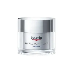 Eucerin Intensiv auffüllende Tagescreme gegen Falten für trockene Haut SPF 15 Hyaluron-Filler + 3x Effect 50 ml
