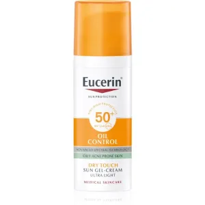Eucerin Schützendes Sonnencreme-Gel für das Gesicht Oil Control SPF 50+ 50 ml