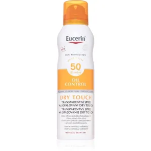 Eucerin Sun Protection transparentes Bräunungsspray SPF 50 200 ml