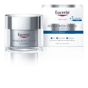 Eucerin Hyaluron-Filler + 3x Effect Nachtcreme gegen Hautalterung 50 ml