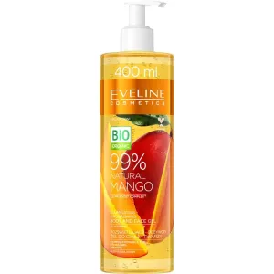 Eveline Cosmetics Bio Organic Natural Mango regeneriendes Feuchtigkeitsgel für alle Oberhauttypen 400 ml